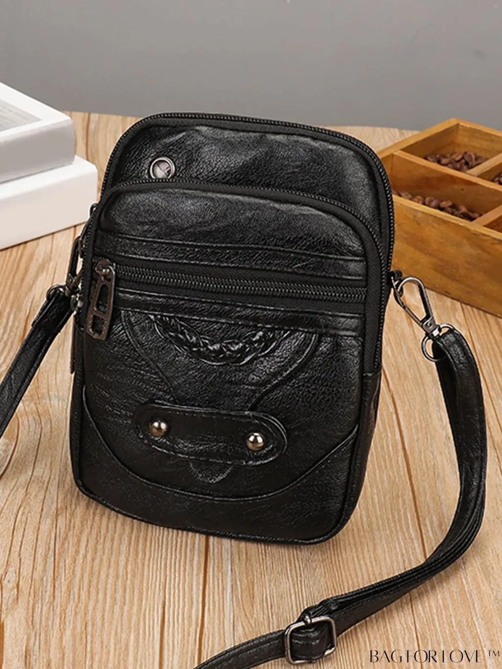 BagForLove - Stylish Retro Small Phone Bag for Women - Versatile Crossbody Purse with Wallet Pouch