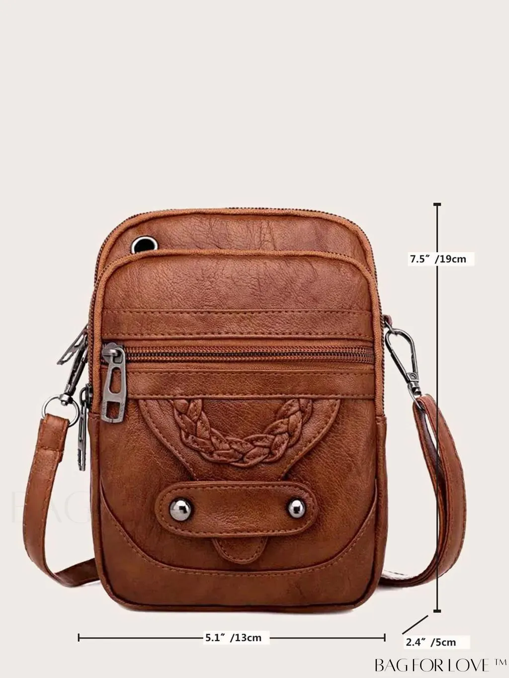 BagForLove - Stylish Retro Small Phone Bag for Women - Versatile Crossbody Purse with Wallet Pouch