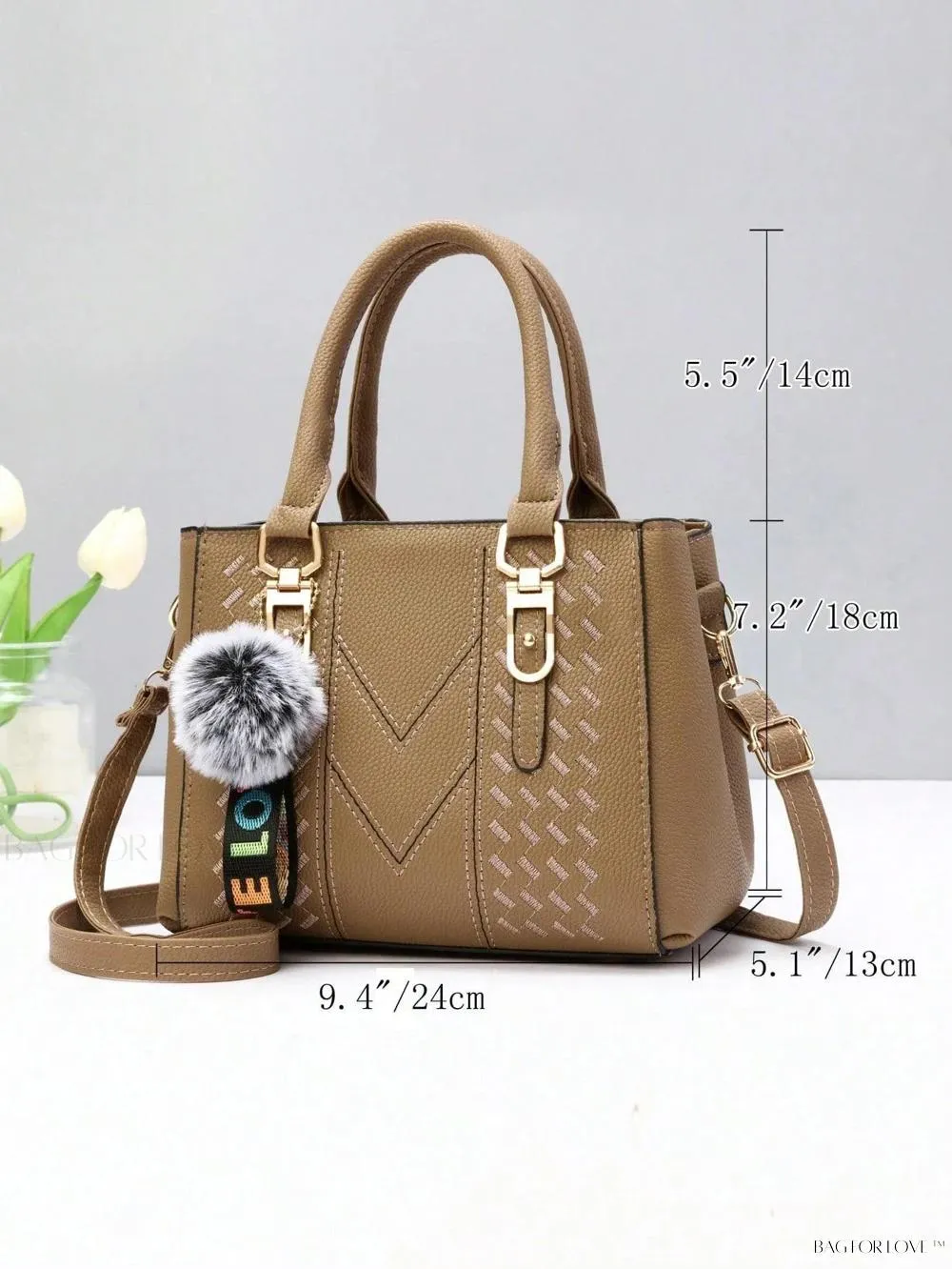 BagForLove - Versatile Mother's Day Gift Beautiful Handbag with Pendant