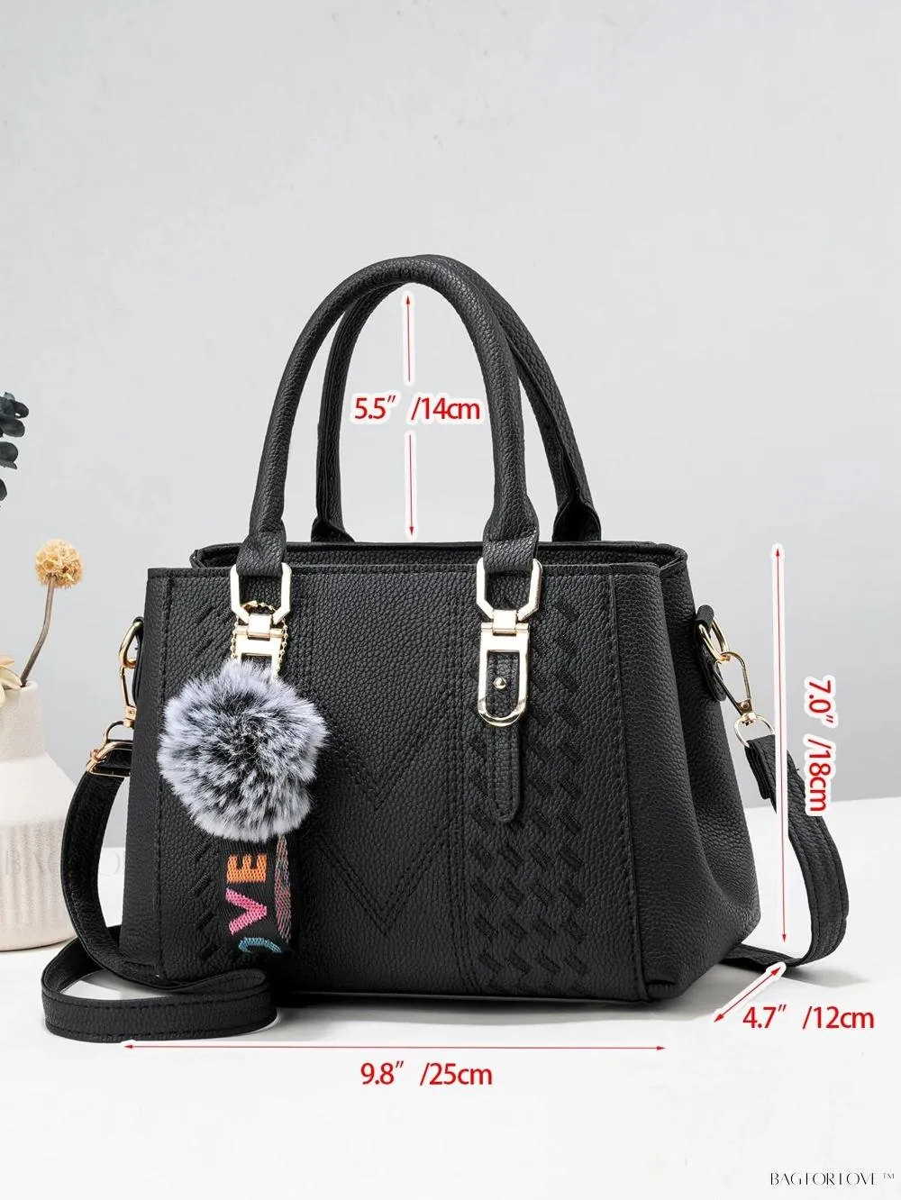 BagForLove - Versatile Mother's Day Gift Beautiful Handbag with Pendant