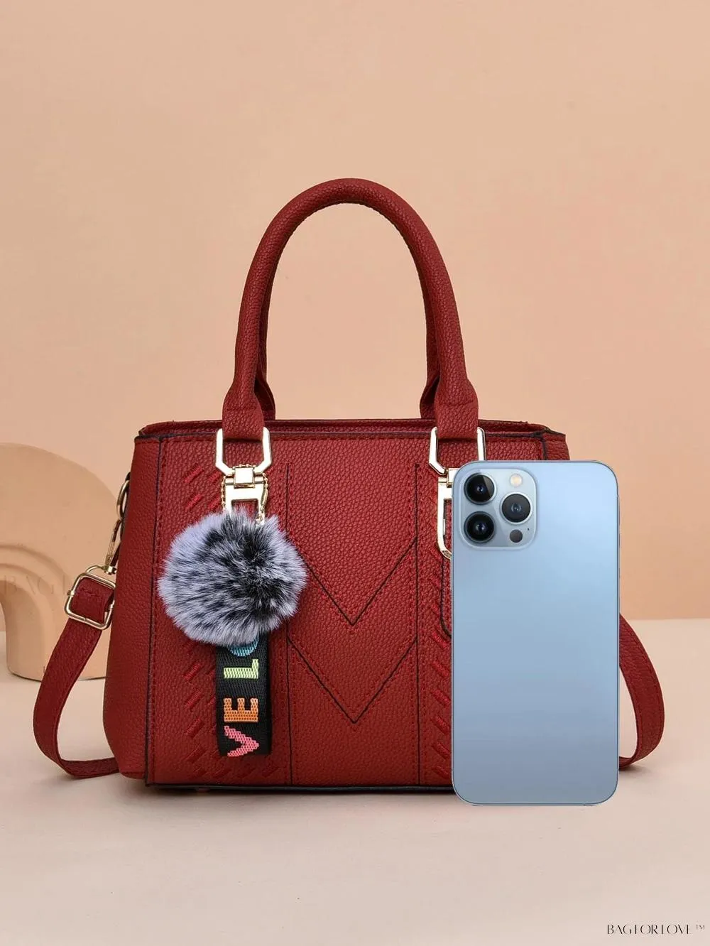 BagForLove - Versatile Mother's Day Gift Beautiful Handbag with Pendant