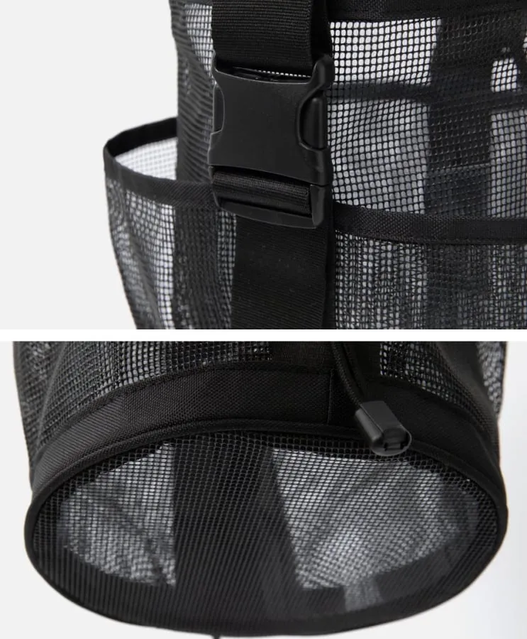 Barrel Mesh Shower Totebag-PINK