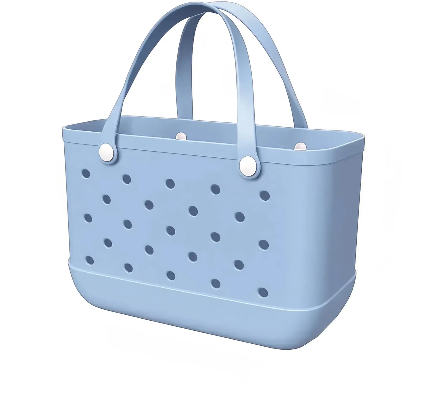 Beach Bag Rubber Beach Tote Bag - Rubber Tote Bags Waterproof Travel Handbag for Women Washable Handbags for Sports Pool