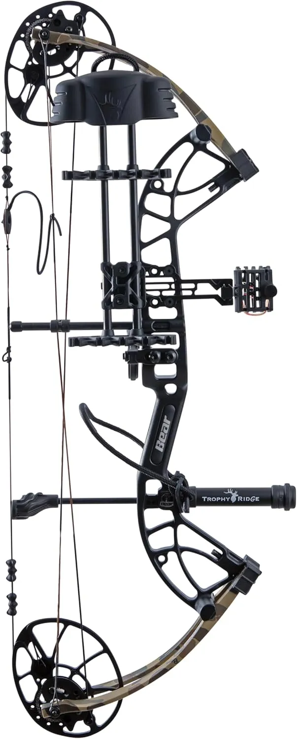 Bear Cruzer G4 Ready to Hunt Compound Archery Bow, 70lb. Draw Weight