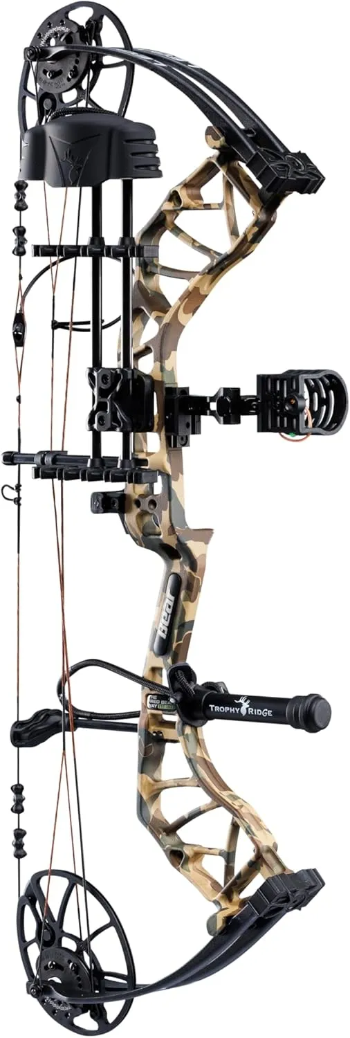 Bear Legit Maxx Ready to Hunt Compound Archery Bow, 70lb. Draw Weight