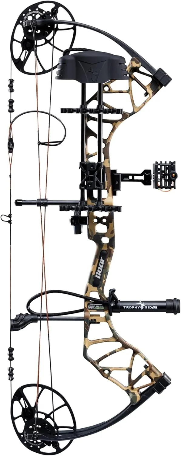 Bear Legit Maxx Ready to Hunt Compound Archery Bow, 70lb. Draw Weight