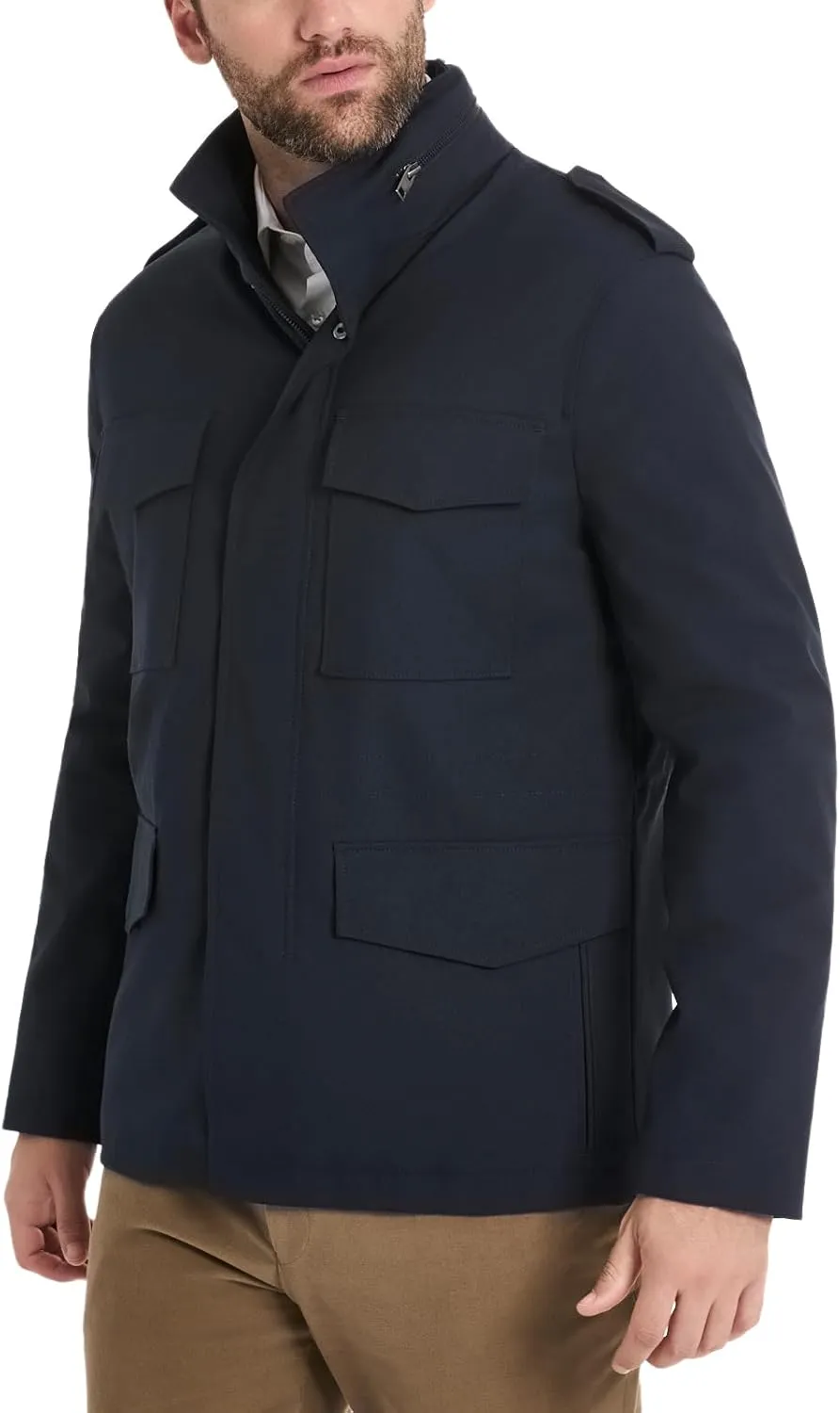 Ben Sherman Men's Beekman Casual Military Jacket