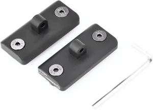 Bipod M lok Adapter(2PCS), Harris Type Bipod Mount Compatible with M LOK Sling Stud MBA-01 * 2pcs