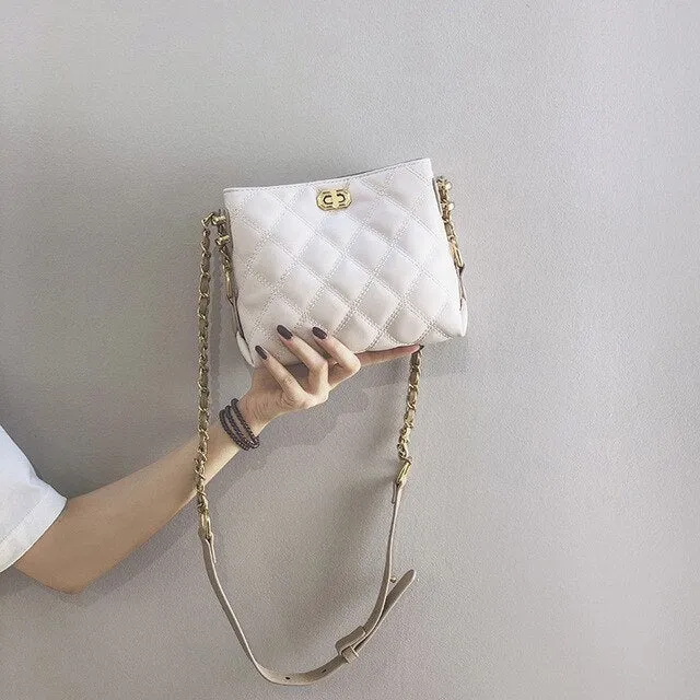 Black Small Women Messenger Handbag Purses