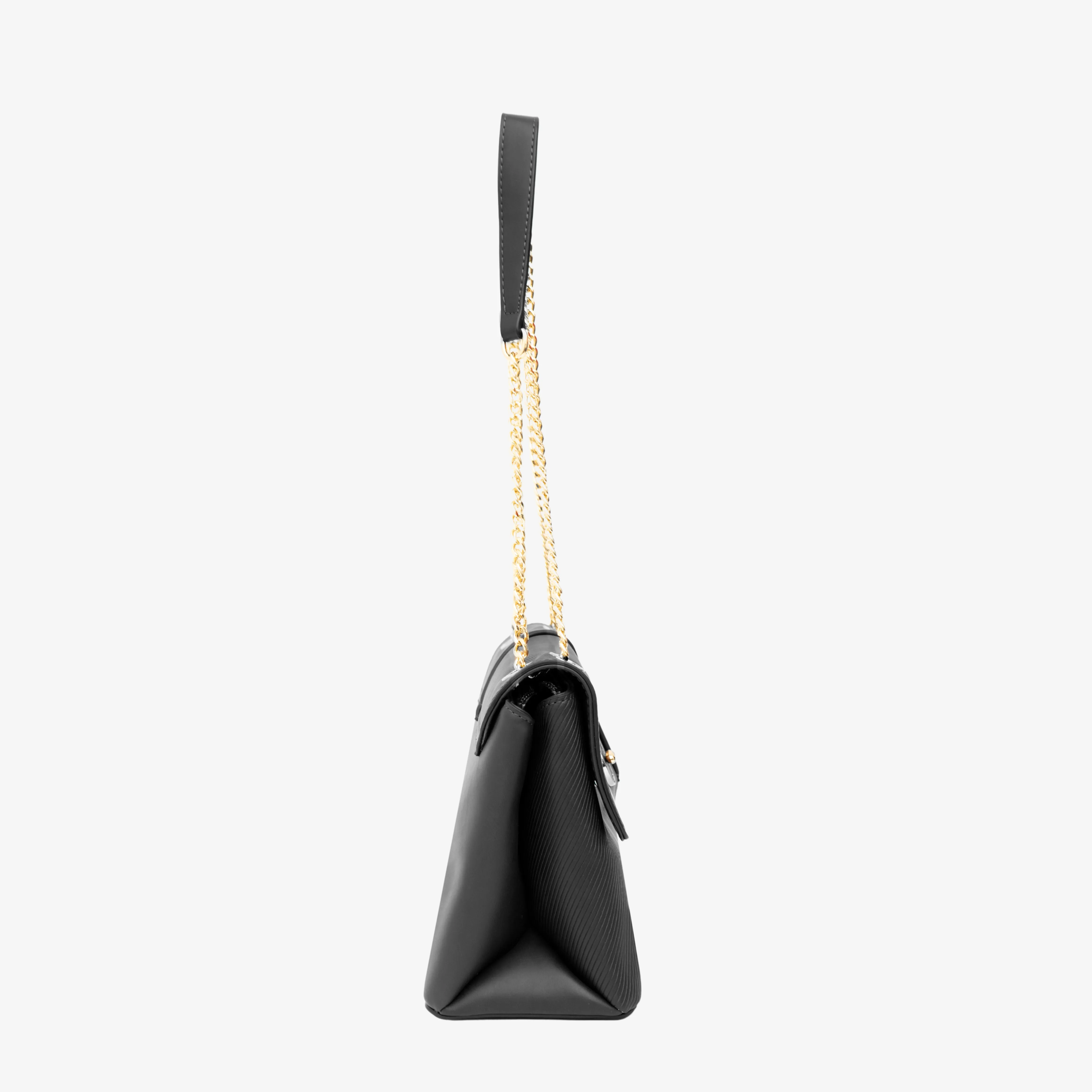 black UrbaN twist sling bag| cara