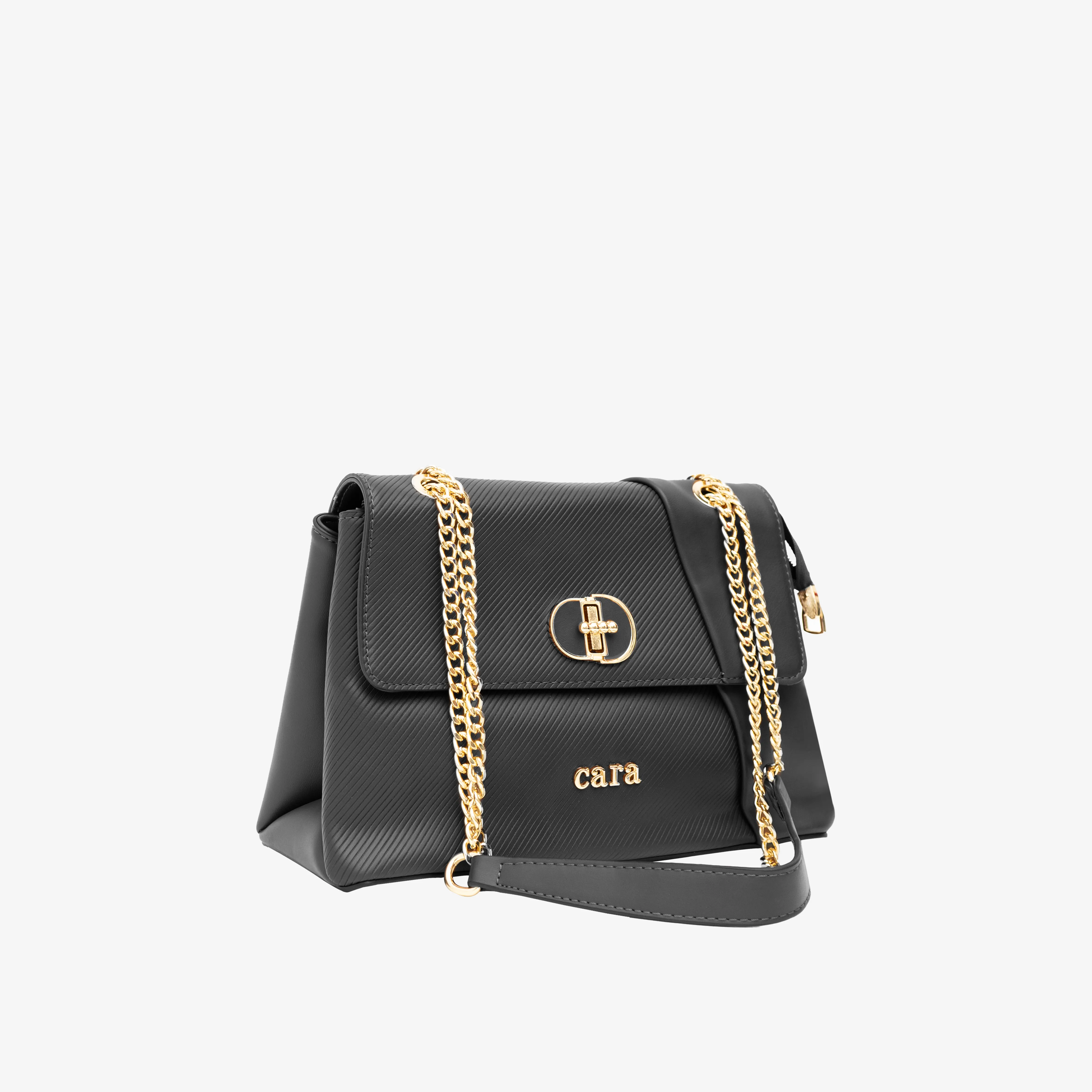 black UrbaN twist sling bag| cara