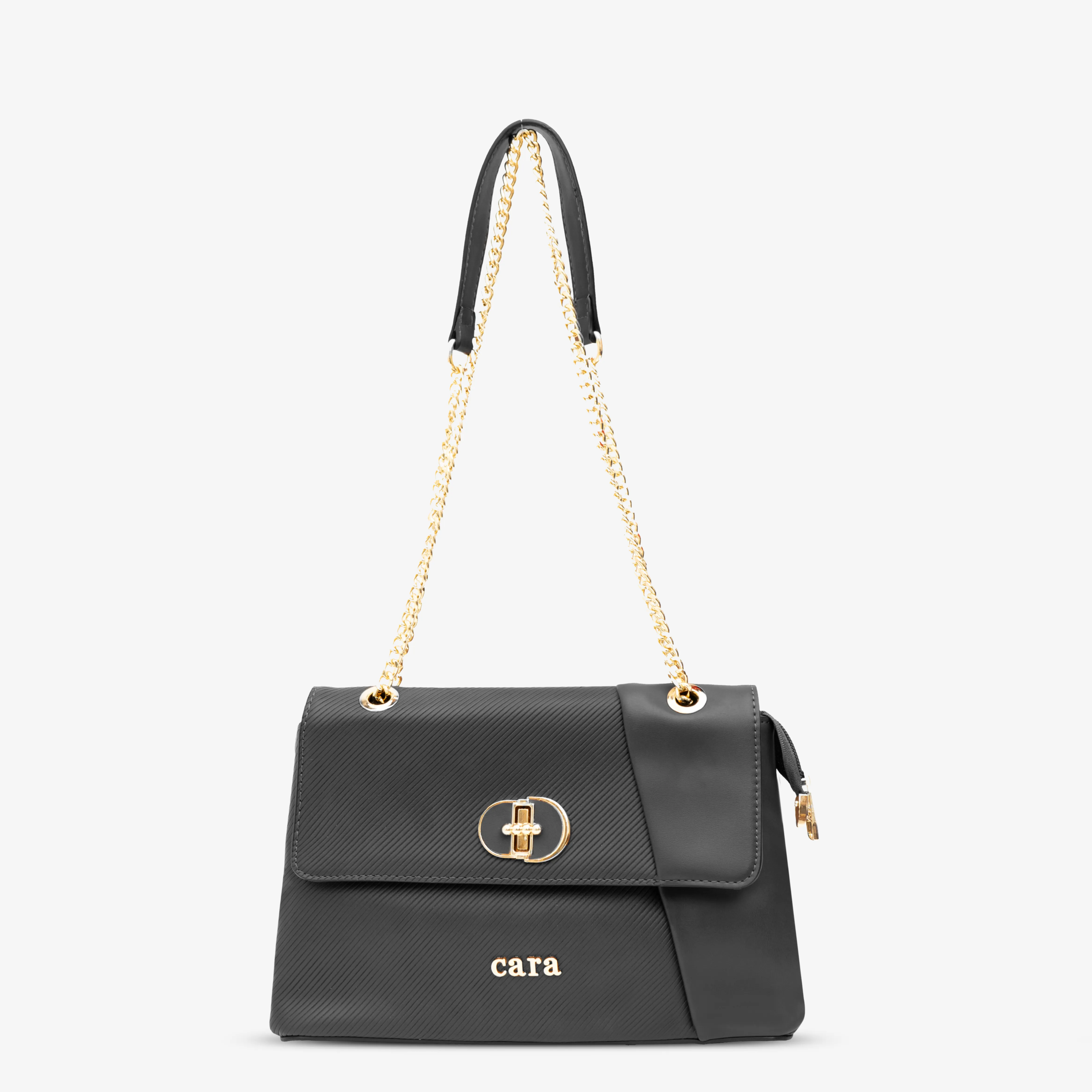 black UrbaN twist sling bag| cara