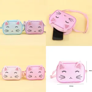 Blushing Cat Side Sling Bag: Perfect for Cat Lovers!