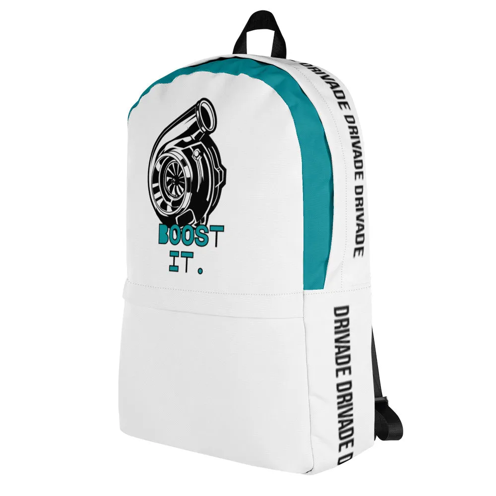 Boost it. Panel Backpack