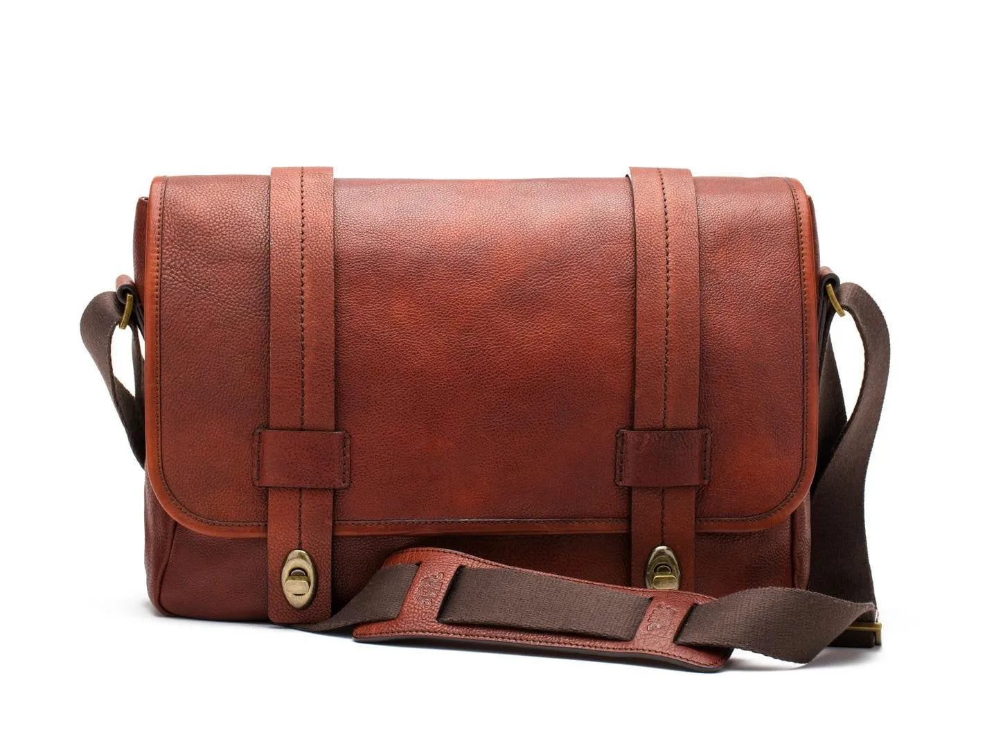 Bosca Canvas/Washed Bag Messenger