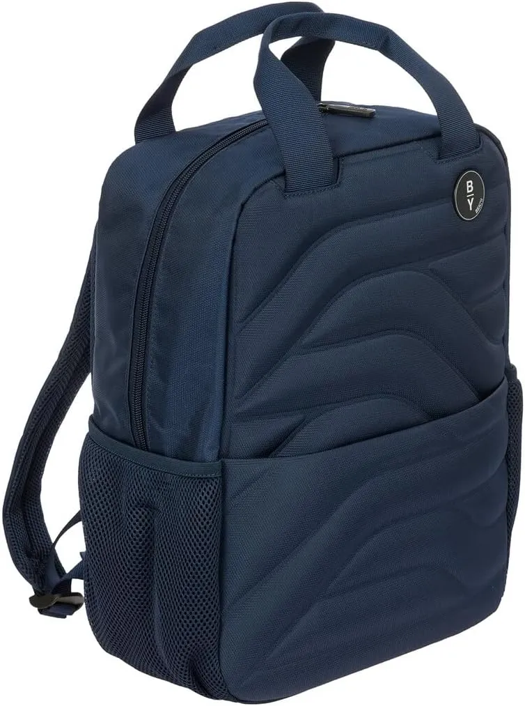 Bric's B|Y Ulisse Backpack - Premium Bag for Women and Men - Light Carry On and Airplane Travel Essential - Dual Top Handle, Luggage Passthrough - Ocean Blue