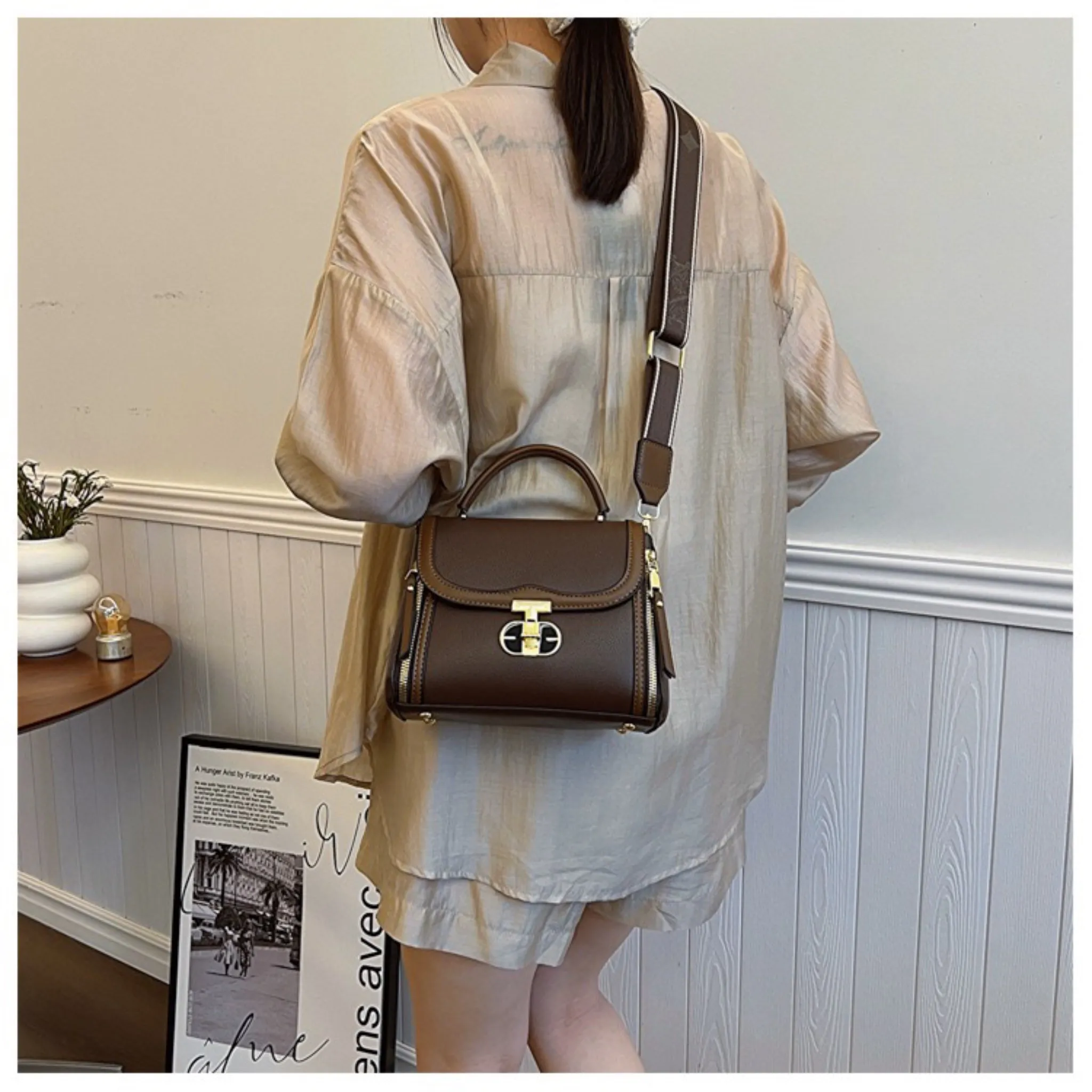 Brown Juno Sling Bag