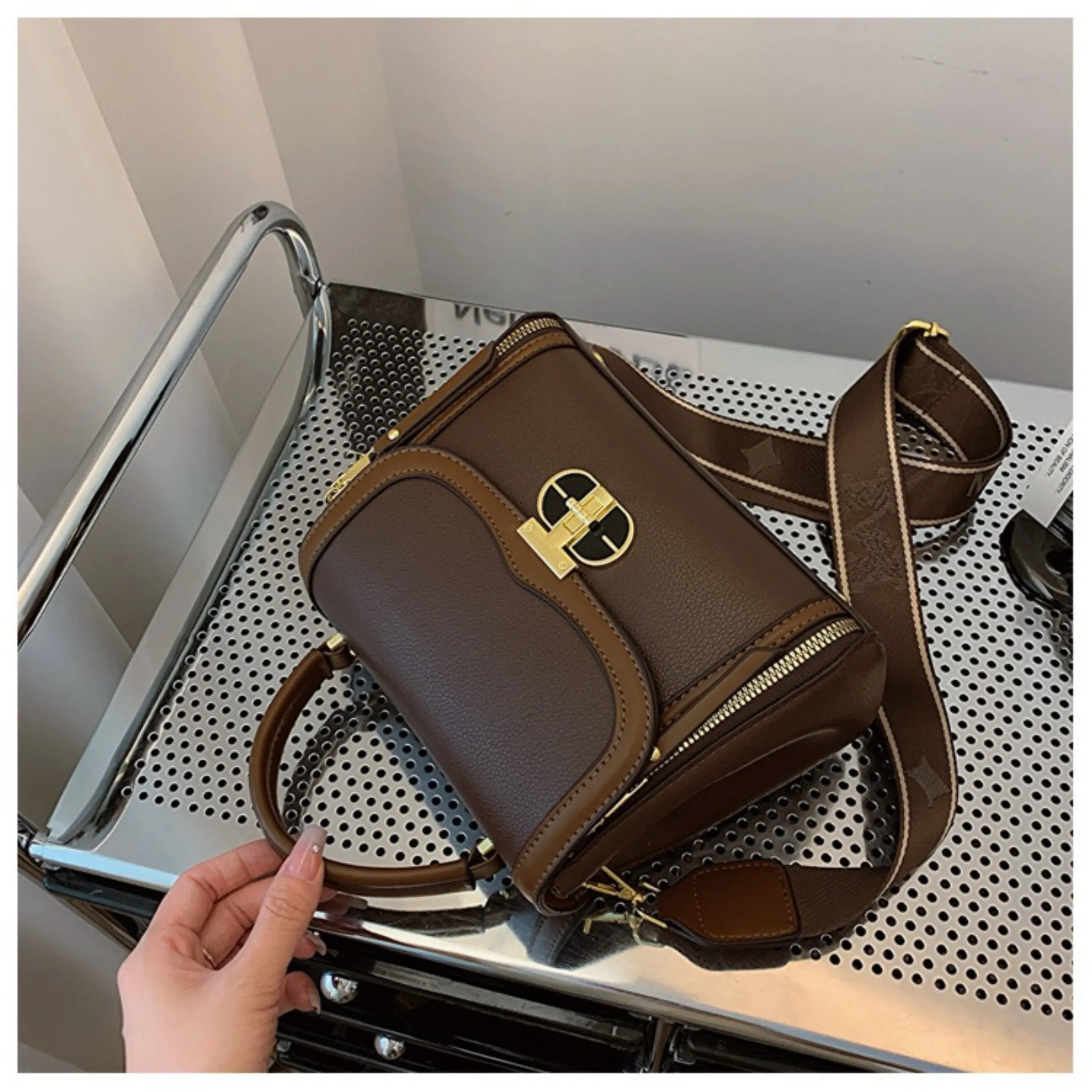 Brown Juno Sling Bag