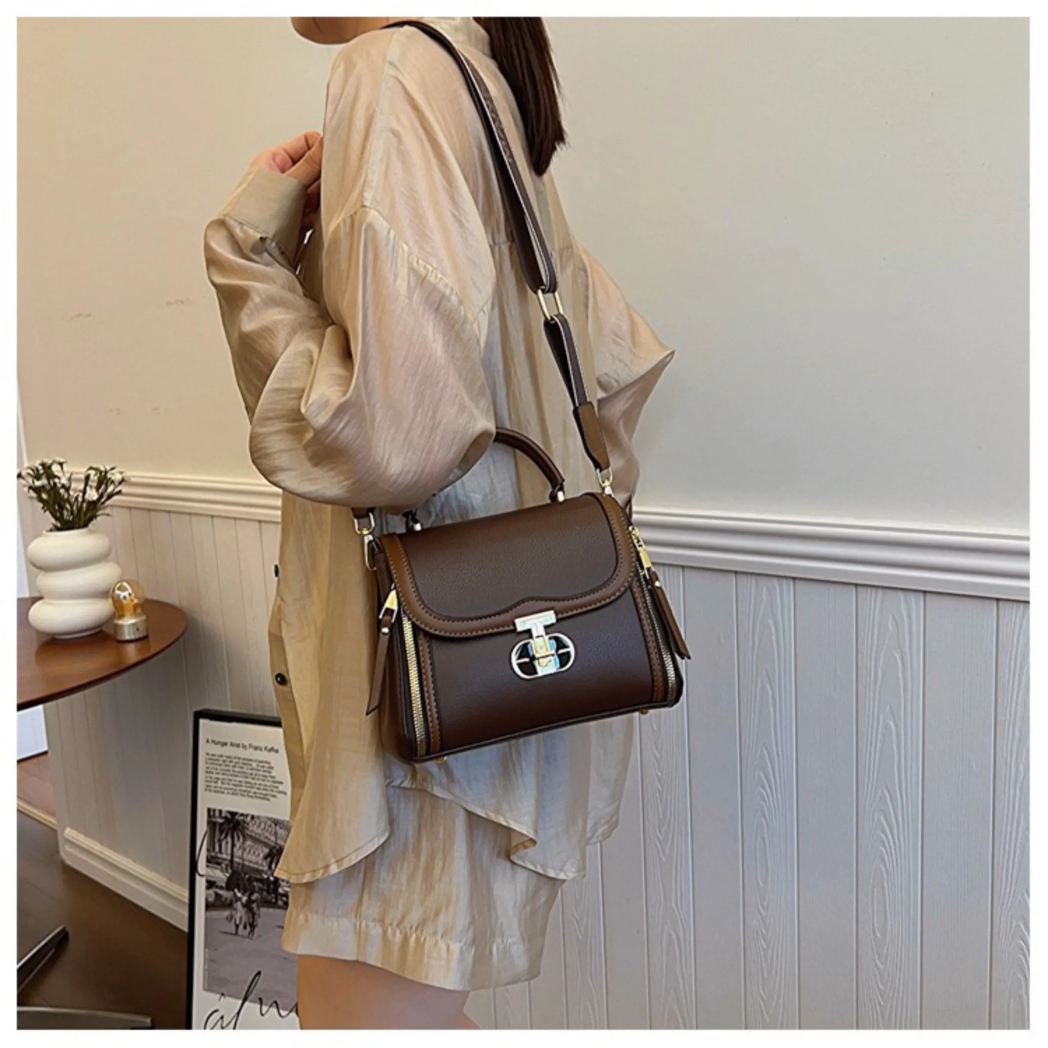 Brown Juno Sling Bag