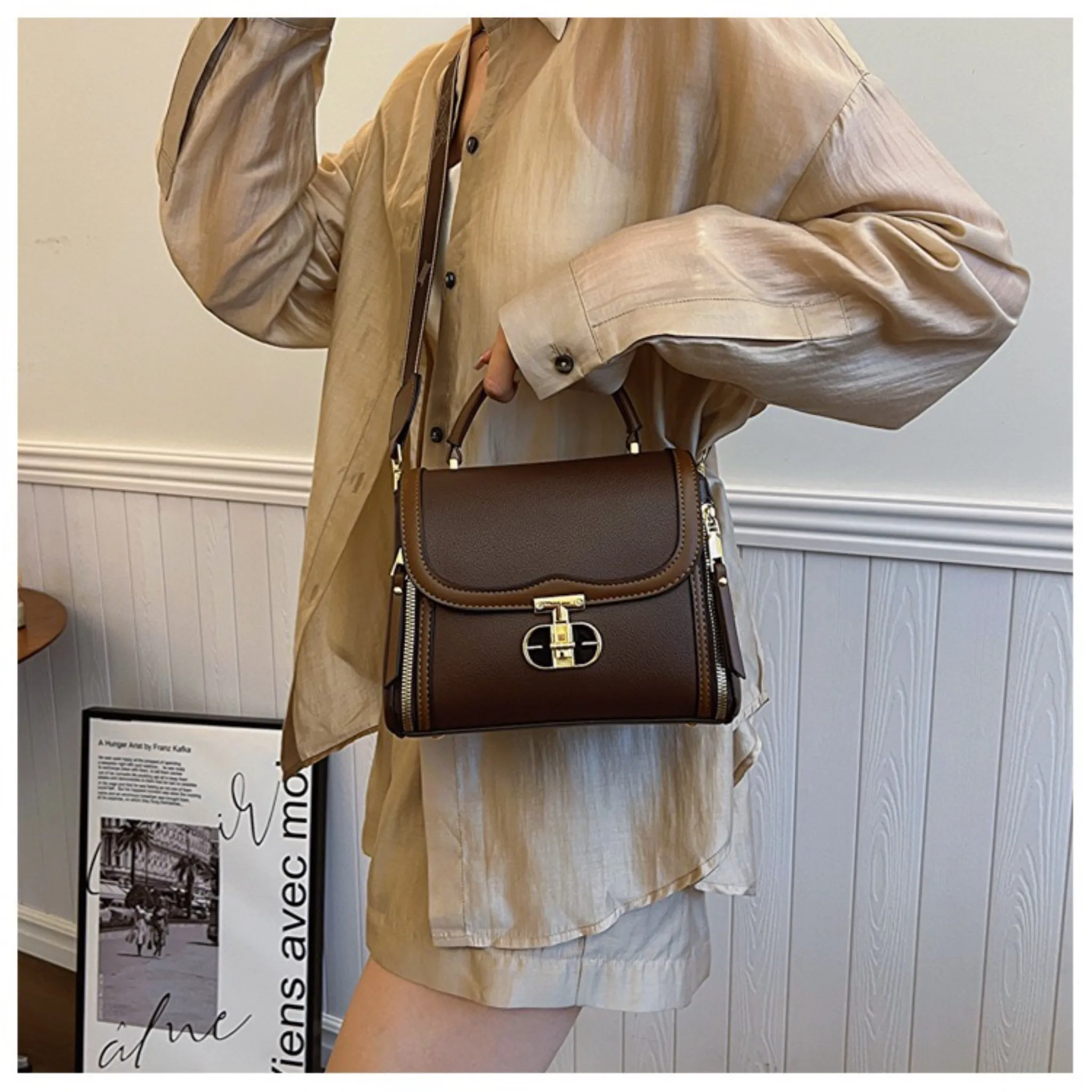 Brown Juno Sling Bag