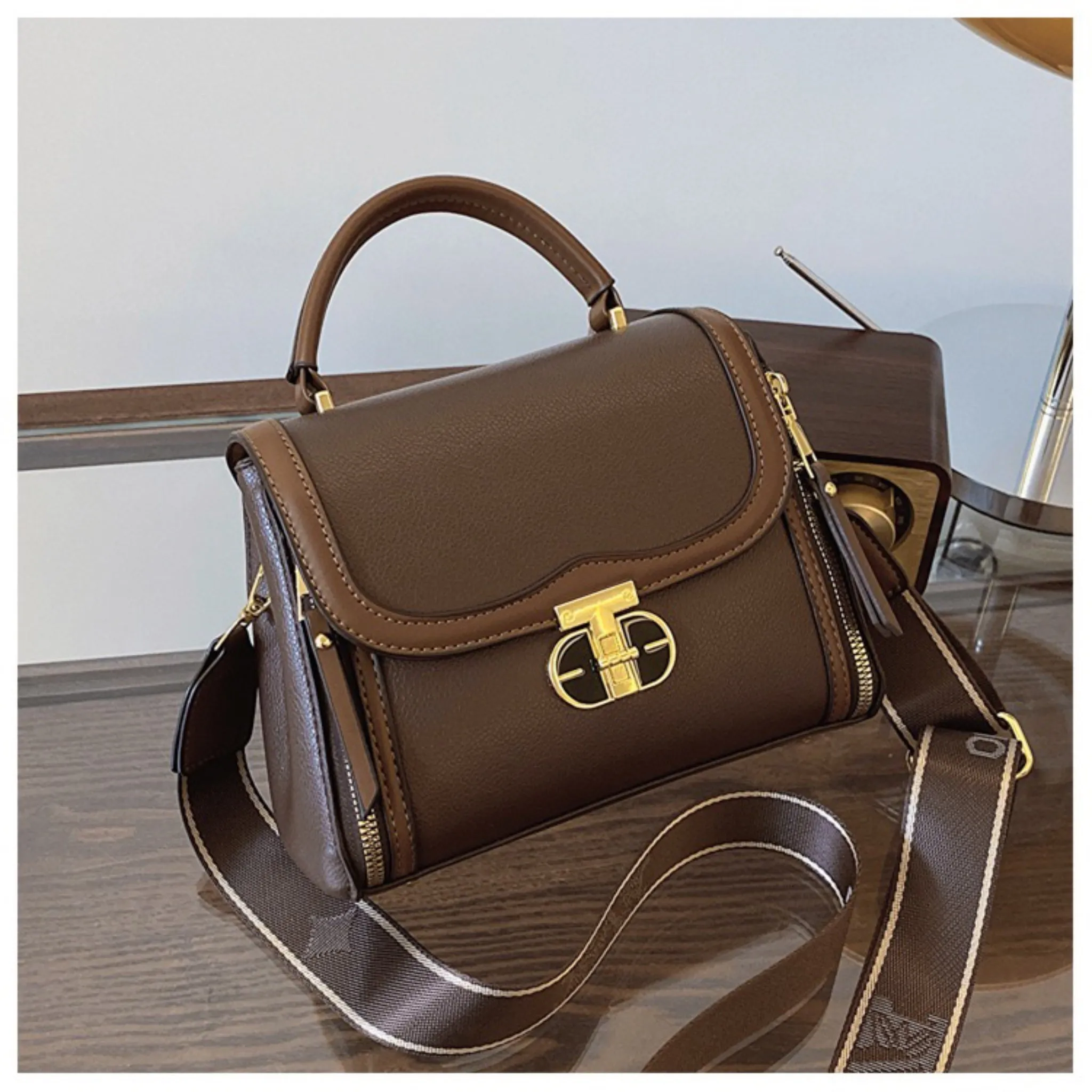 Brown Juno Sling Bag