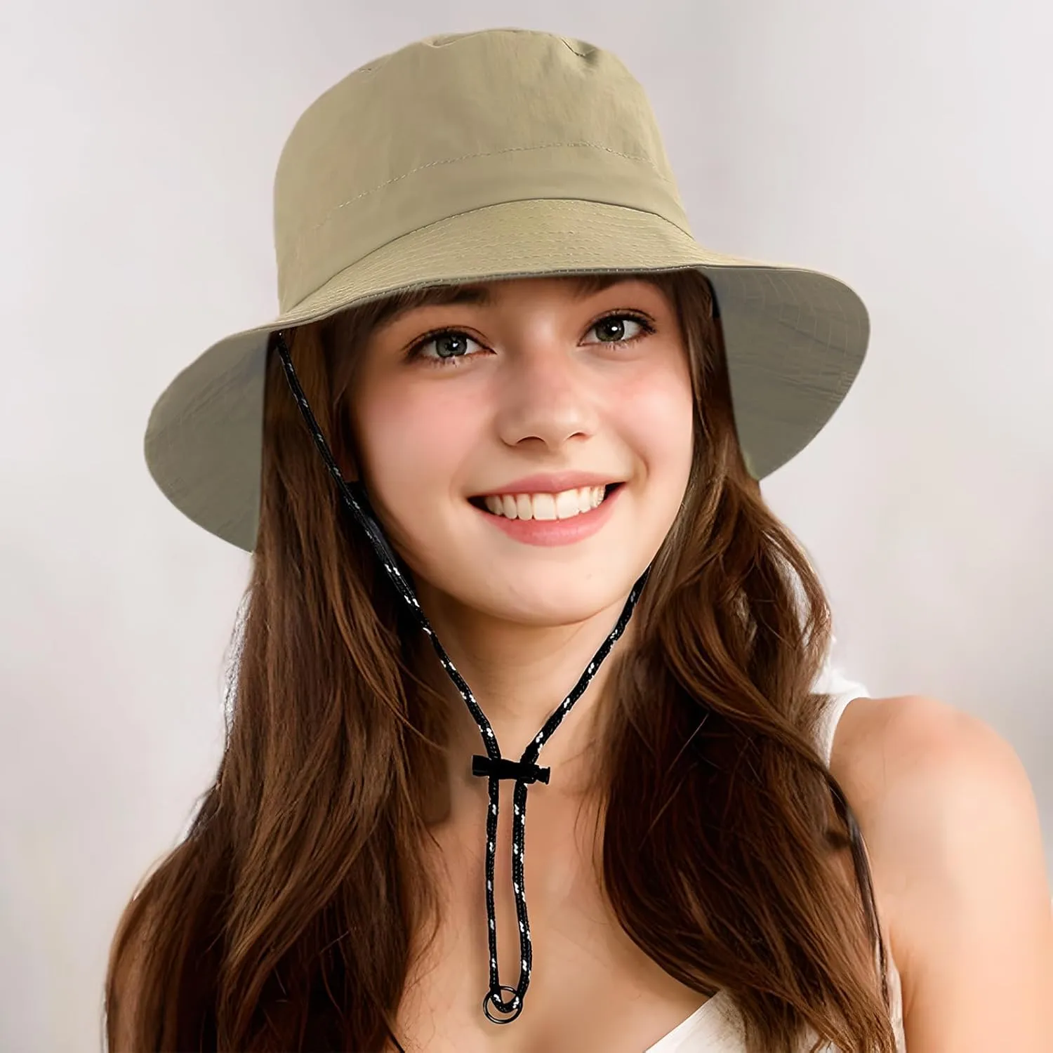 Bucket Sun Hat for Women&Man, UPF50 /Lightweight/Quick-Dry/Waterproof Fishing Hat for Fishing/Camping/Gardening