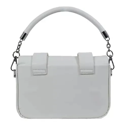 Buckle Handbag – Trendy & Stylish Shoulder Bag for Women (White)