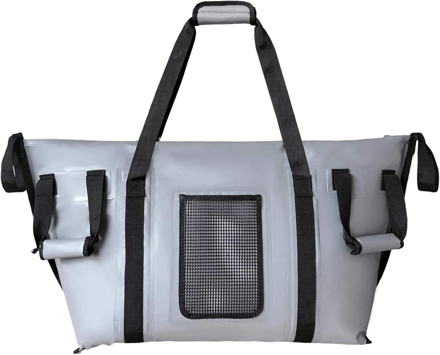 Buffalo Gear Insulated Fish Cooler - 27.5QT 58QT Waterproof Flat Bottom Bag, Leakproof and Fishing Kill Bag