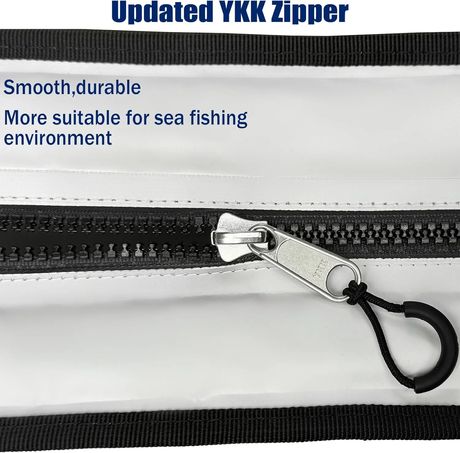 Buffalo Gear Insulated Fish Cooler Bag 106Qt Fish Kill Bag with YKK Zipper, Flat Bottorm Fishing Bag Keep Your Catch Cool and Fresh All Day