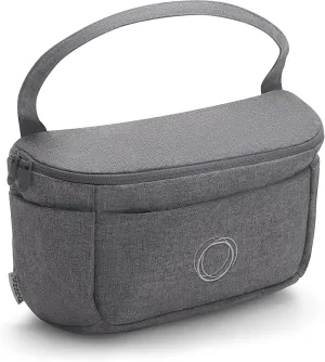 Bugaboo Organizer - Compact Size Multipocket Diaper Bag - Universal Compatible with Any Stroller - Attaches to the Handlebar - Grey Melange