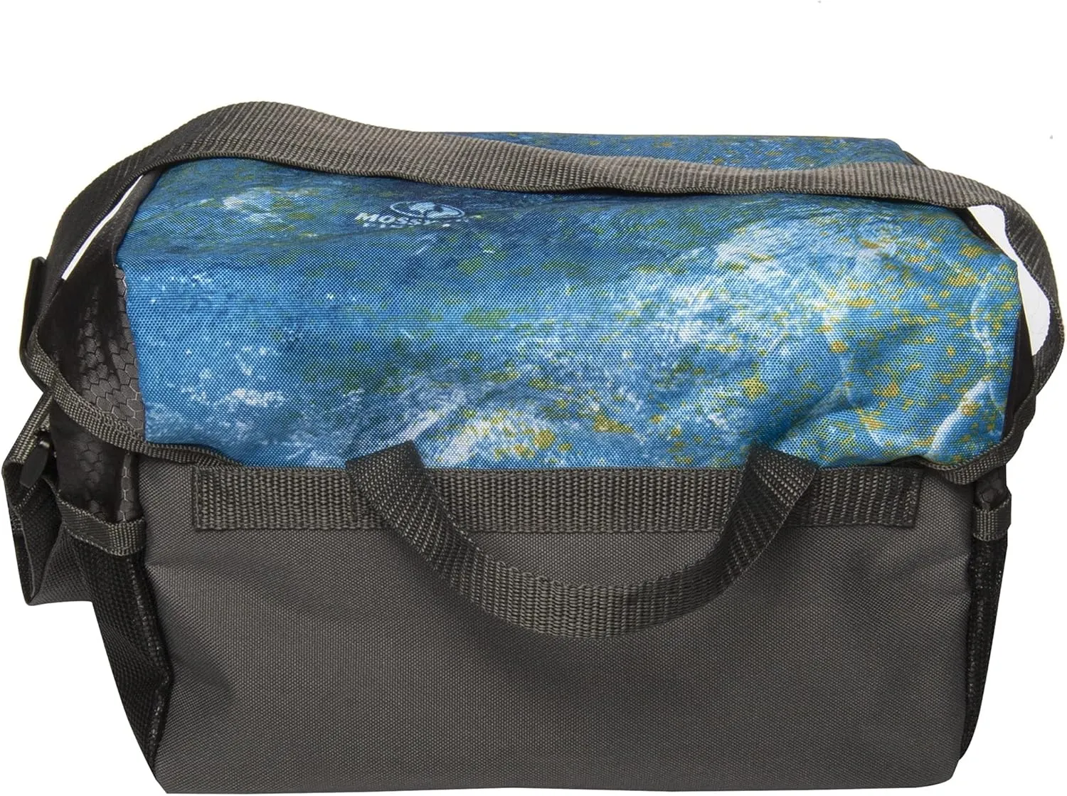 Calcutta Squall 3600 Express Tackle Bag | Mossy Oak Coastal Camo | 3 3600 Double Latch Trays | Compact Size | Durable Fishing Tackle Bag | Adjustable Shoulder Strap | Storage Pockets
