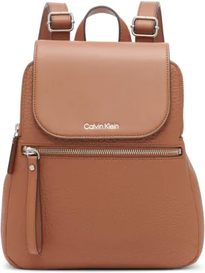 Calvin Klein Elaine Bubble Lamb Novelty Key Item Flap Backpack