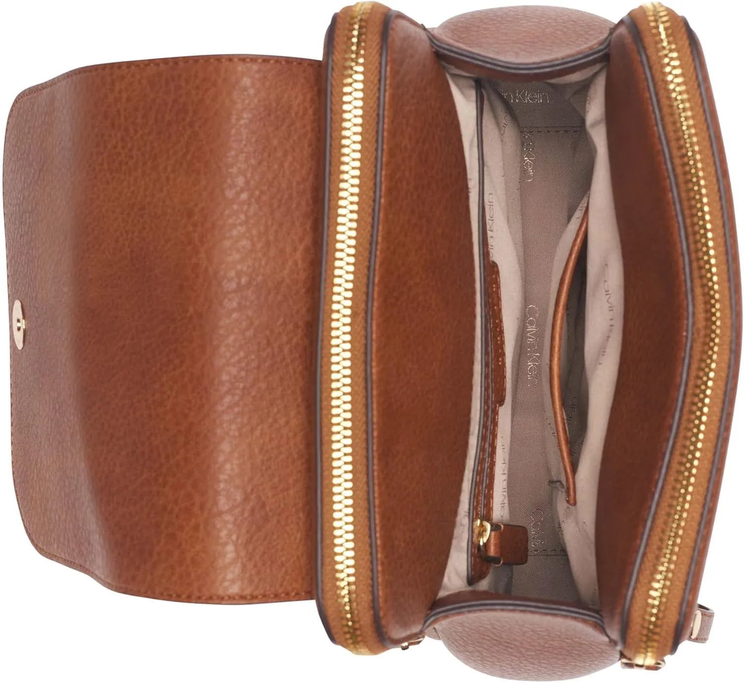 Calvin Klein Elaine Bubble Lamb Novelty Key Item Flap Backpack