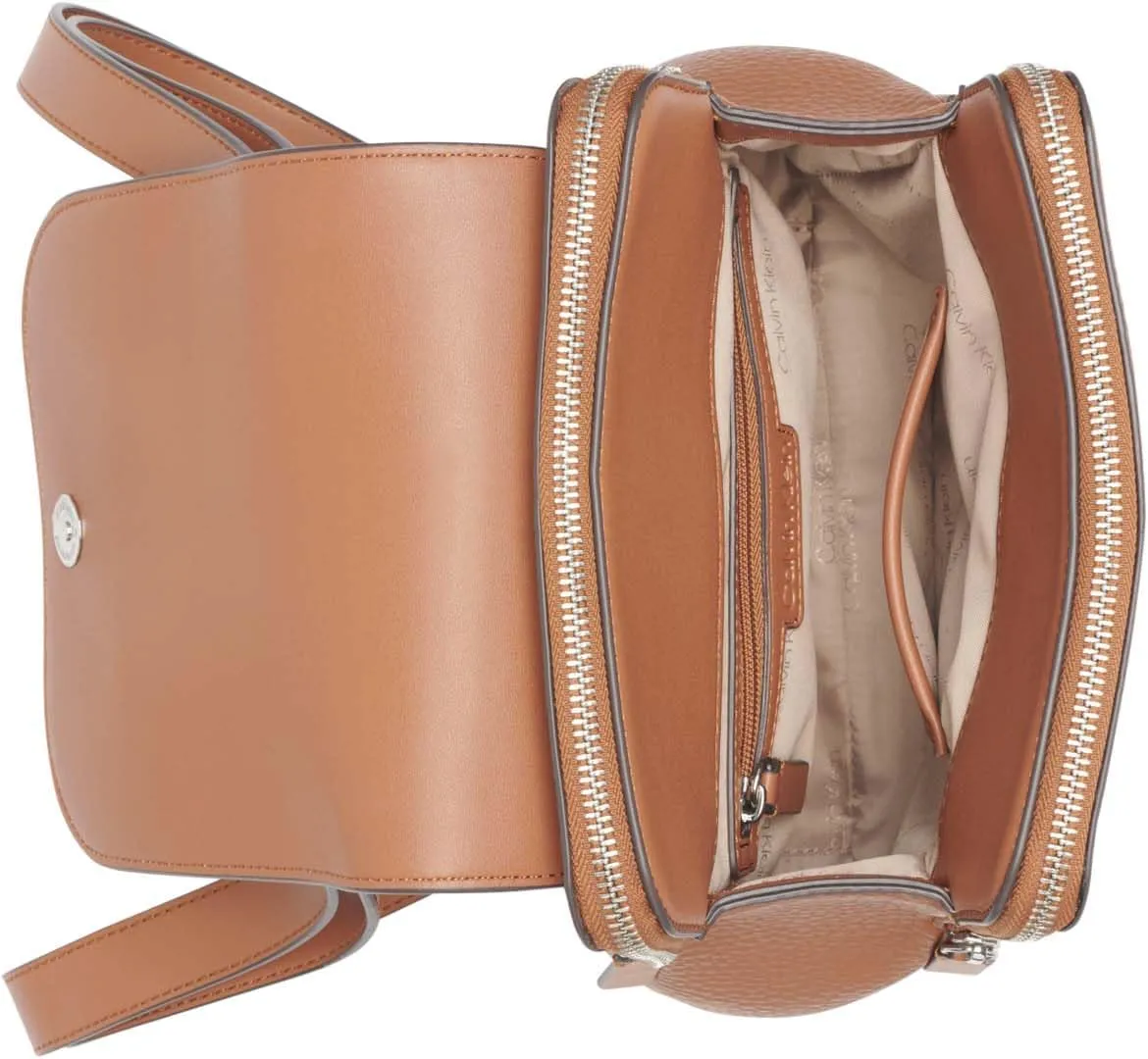 Calvin Klein Elaine Bubble Lamb Novelty Key Item Flap Backpack