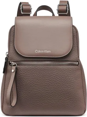 Calvin Klein Elaine Bubble Lamb Novelty Key Item Flap Backpack