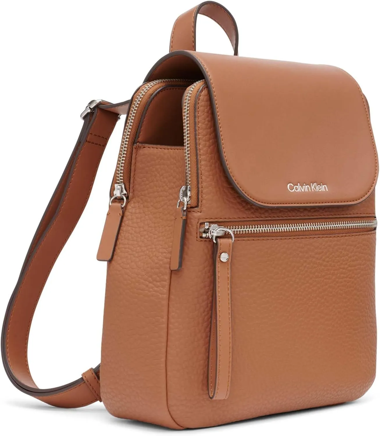 Calvin Klein Elaine Bubble Lamb Novelty Key Item Flap Backpack