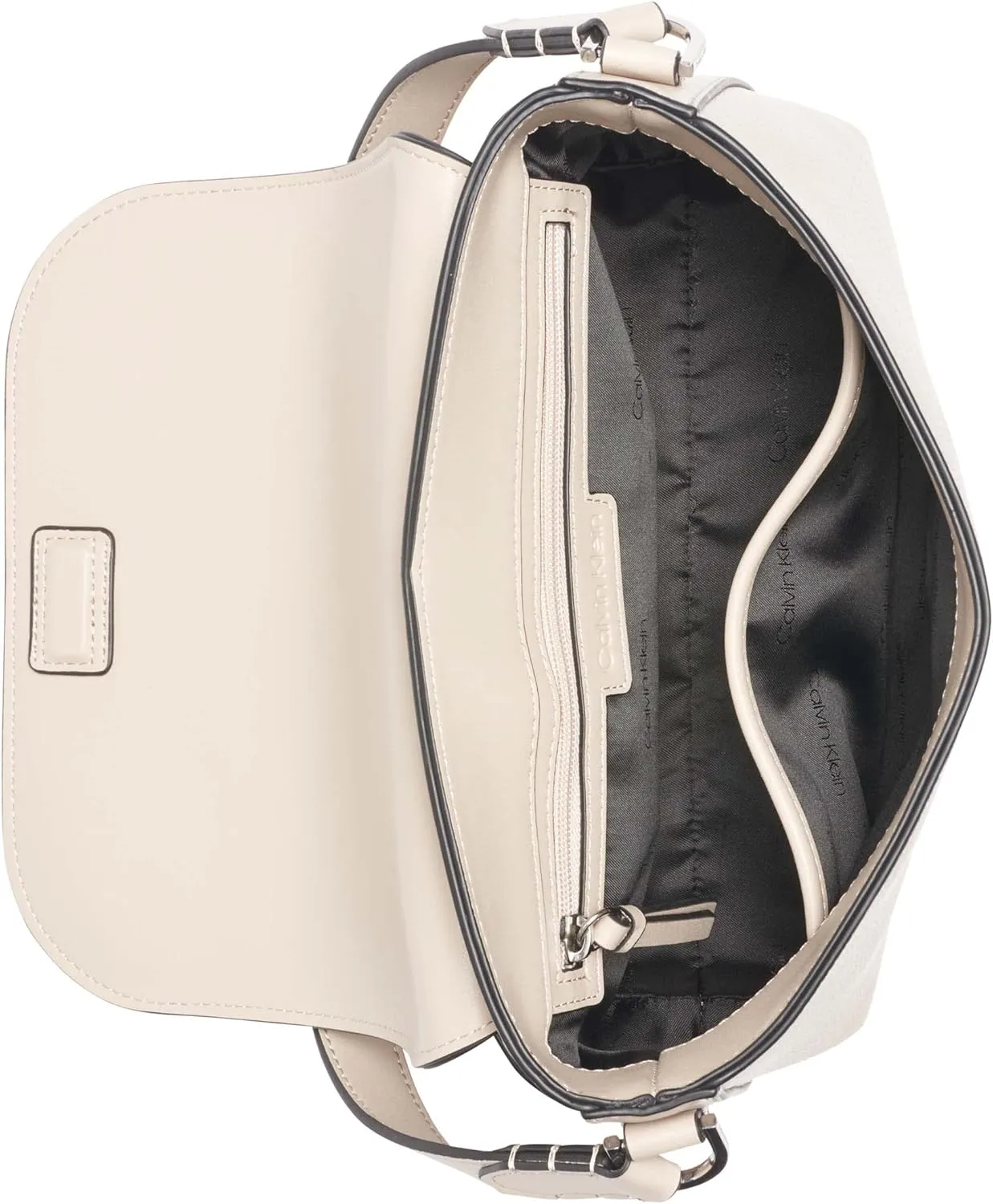 Calvin Klein Women's Millie 2 in 1 Flap Shoulder Bag & Crossbody