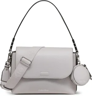 Calvin Klein Women's Millie 2 in 1 Flap Shoulder Bag & Crossbody