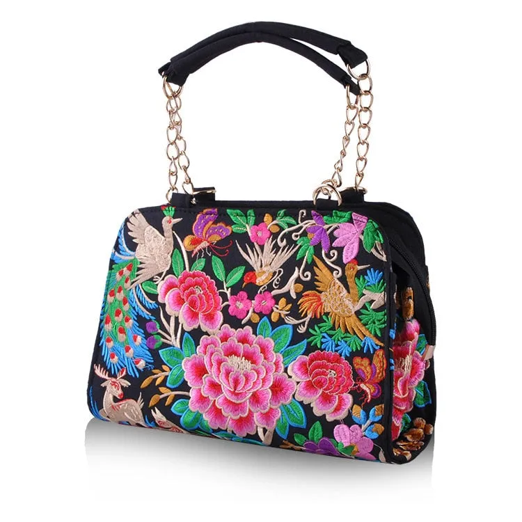 Canvas Embroidered Bag