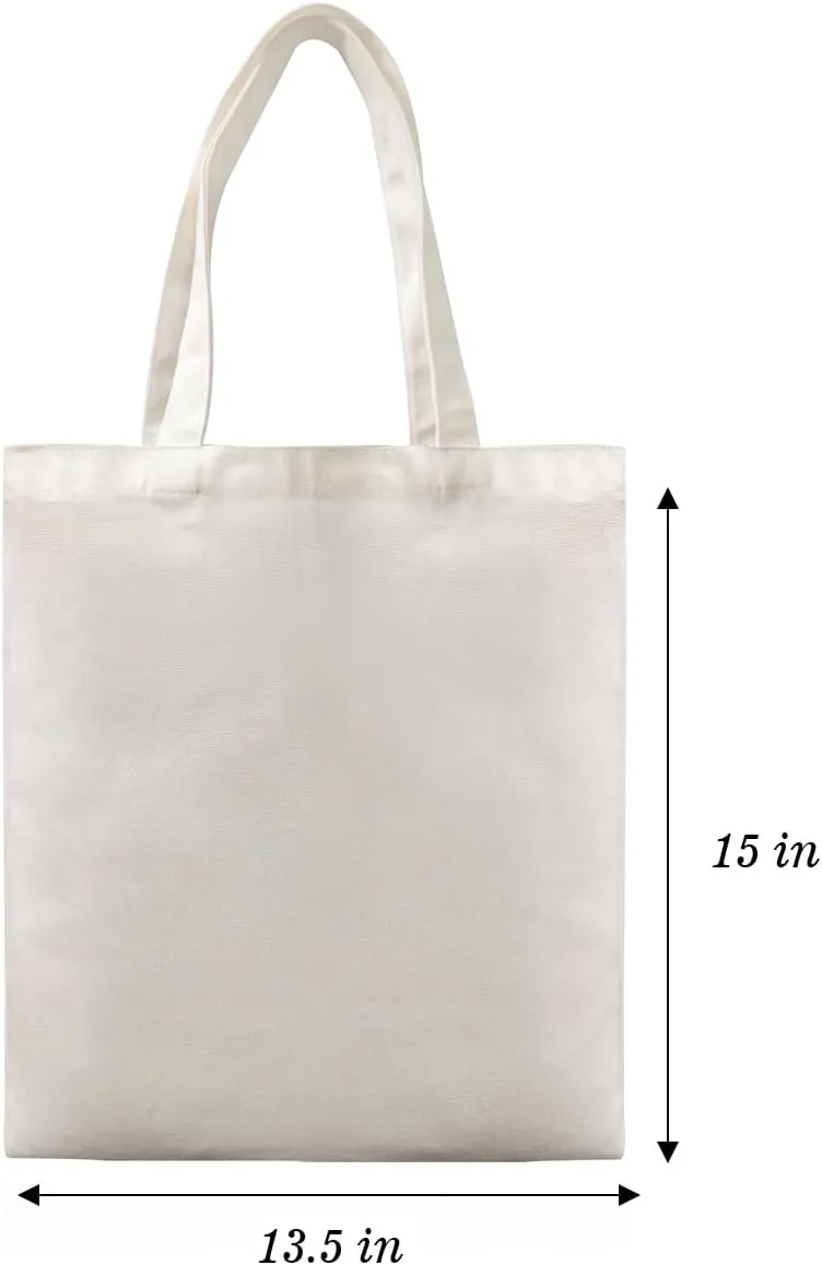 Canvas Shoulder Tote Bag for Men Women - Gym Funny Sarcastic Humor Graphic Bag Unisex Reusable Grocery Bags