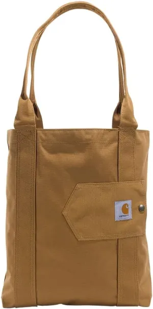 Carhartt Gear B0000378 Vertical Open Tote - One Size Fits All - Carhartt Brown