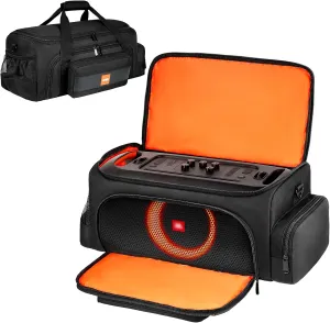 Carrying Case Compatible with JBL PartyBox On The Go Speaker,Travel Storage Tote Bag Fits for JBL PartyBox On-The-Go Essential Protable Party Speaker and Accessories,Case Only,No Shoulder Strap