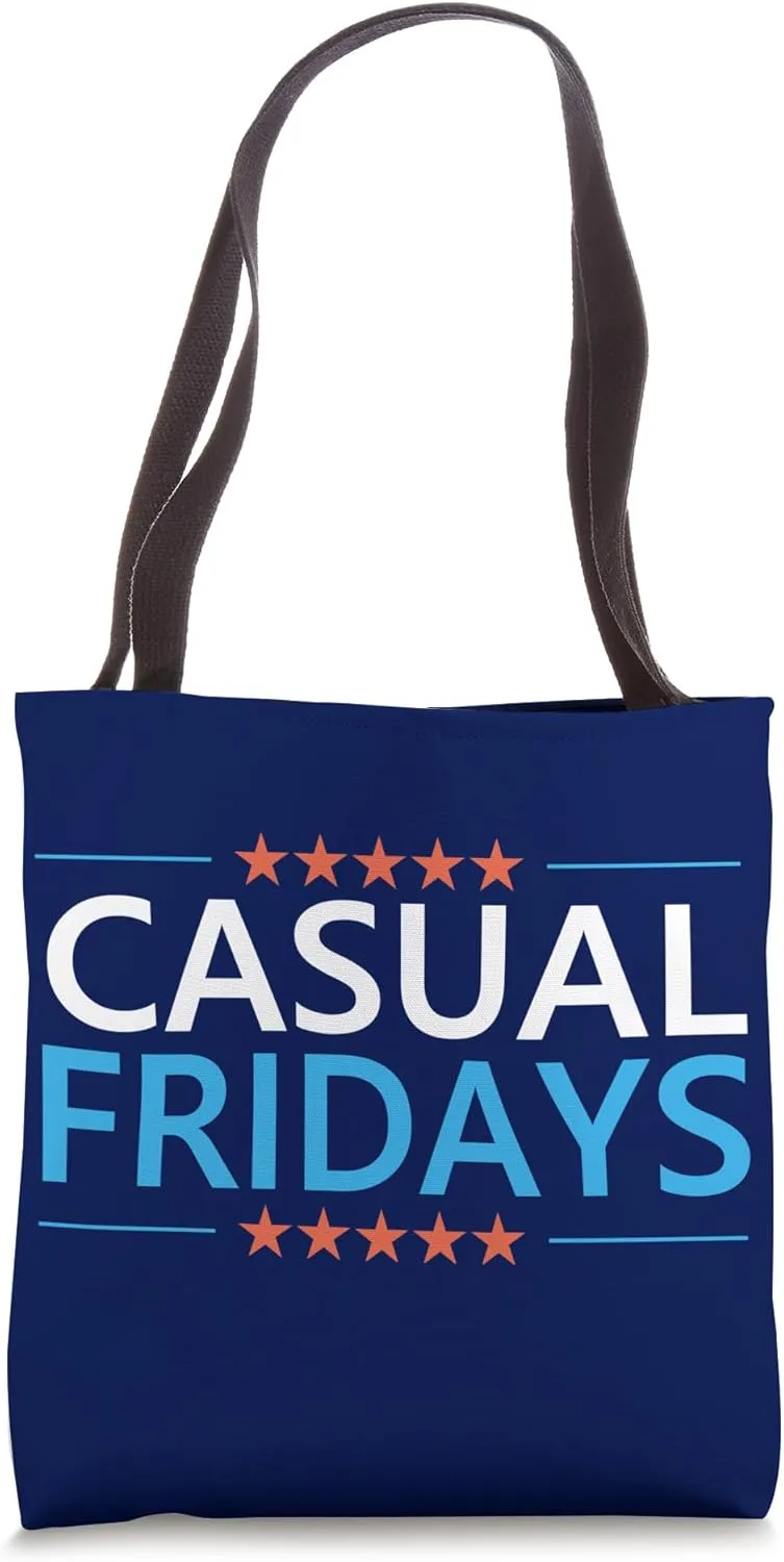 Casual Fridays Business Employee Appreciation Attire Tote Bag