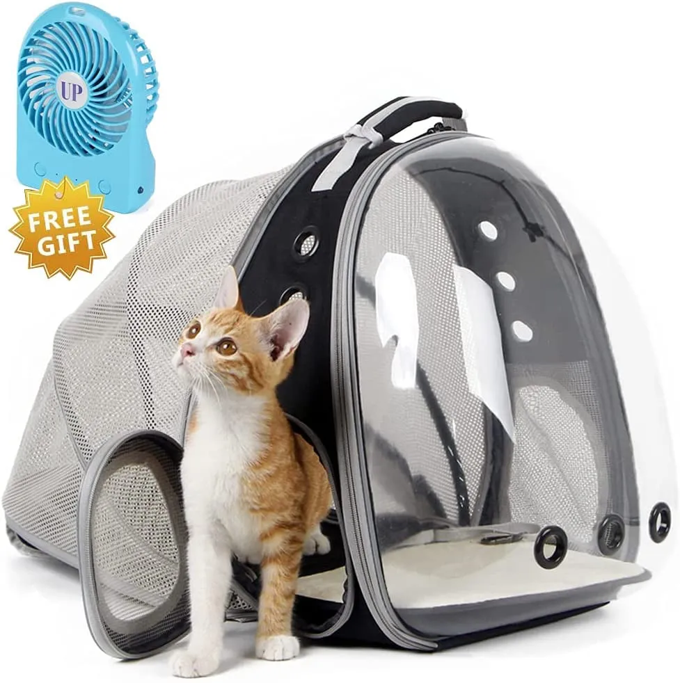 Cat Backpack Trusted by customers Bubble with Fan. Smart devices