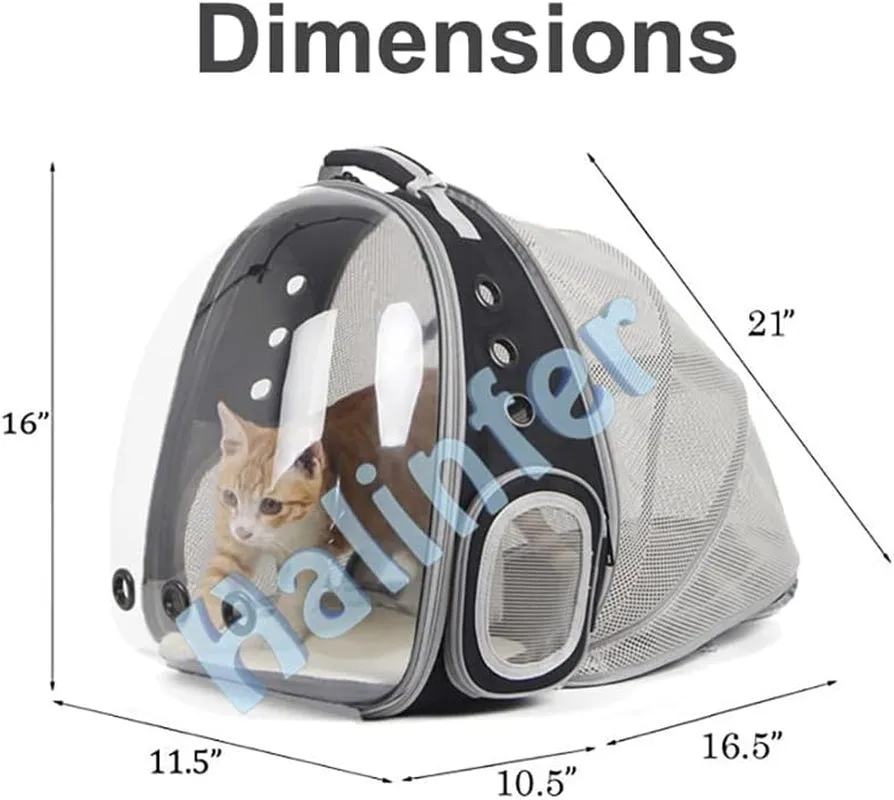 Cat Backpack Trusted by customers Bubble with Fan. Smart devices