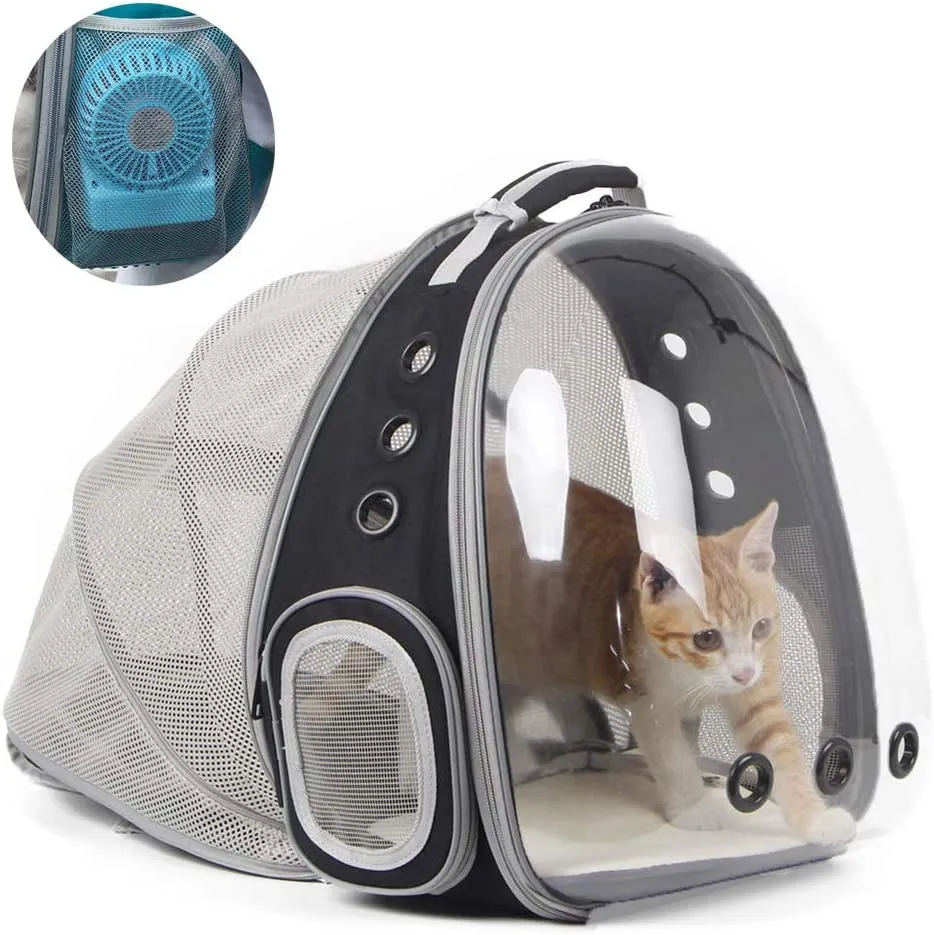 Cat Backpack Trusted by customers Bubble with Fan. Smart devices