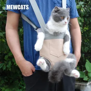 Cat Carrier Front Pack Adjustable Backpack 4 Color Sling Bag