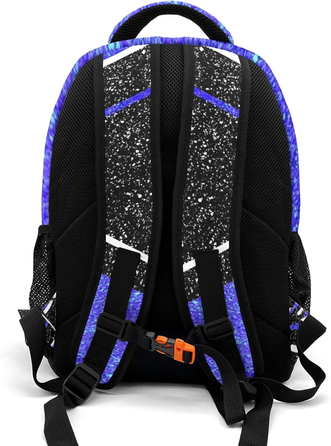 Cheer Cheerleader Backpack Cheerleading Bags Custom Name Book Bag for Cheer Team Coaches Gift (Klein Blue)