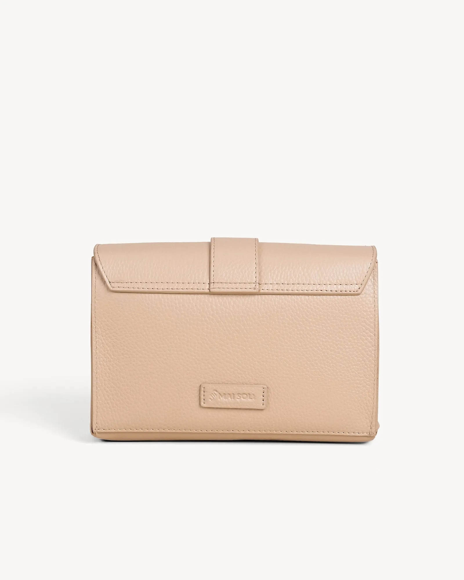 Claire Mini Envelope Clutch - Nude