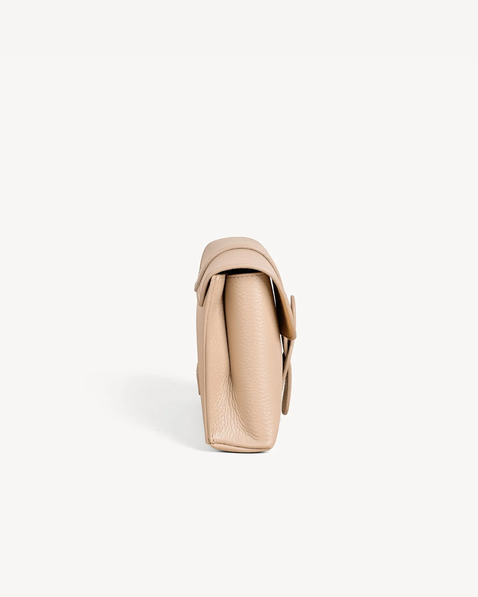 Claire Mini Envelope Clutch - Nude